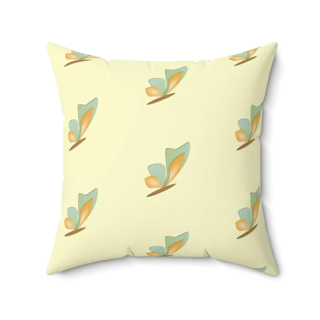 Butterflies Spun Polyester Throw Pillow - Home Decor - DipaliZ
