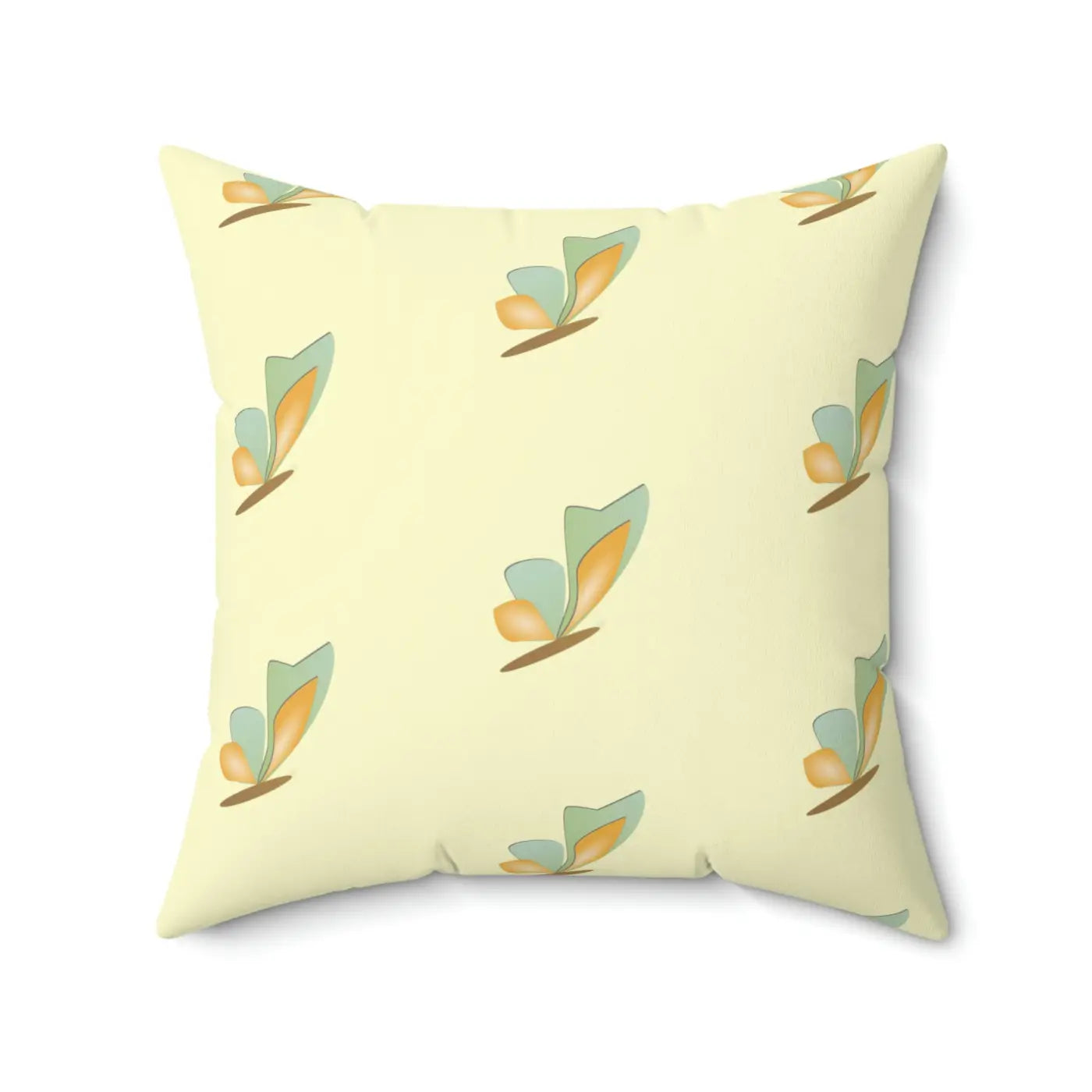 Butterflies Spun Polyester Throw Pillow - Home Decor - DipaliZ