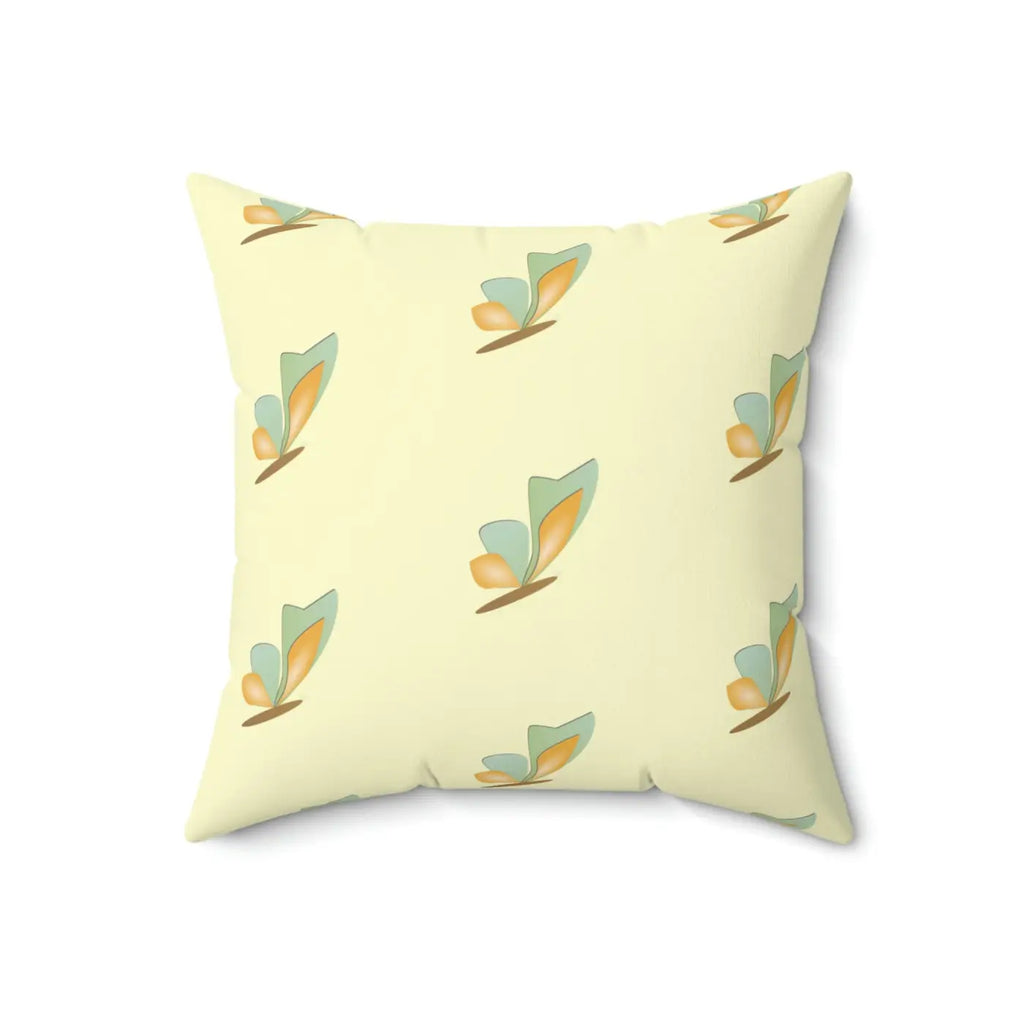 Butterflies Spun Polyester Throw Pillow - Home Decor - DipaliZ