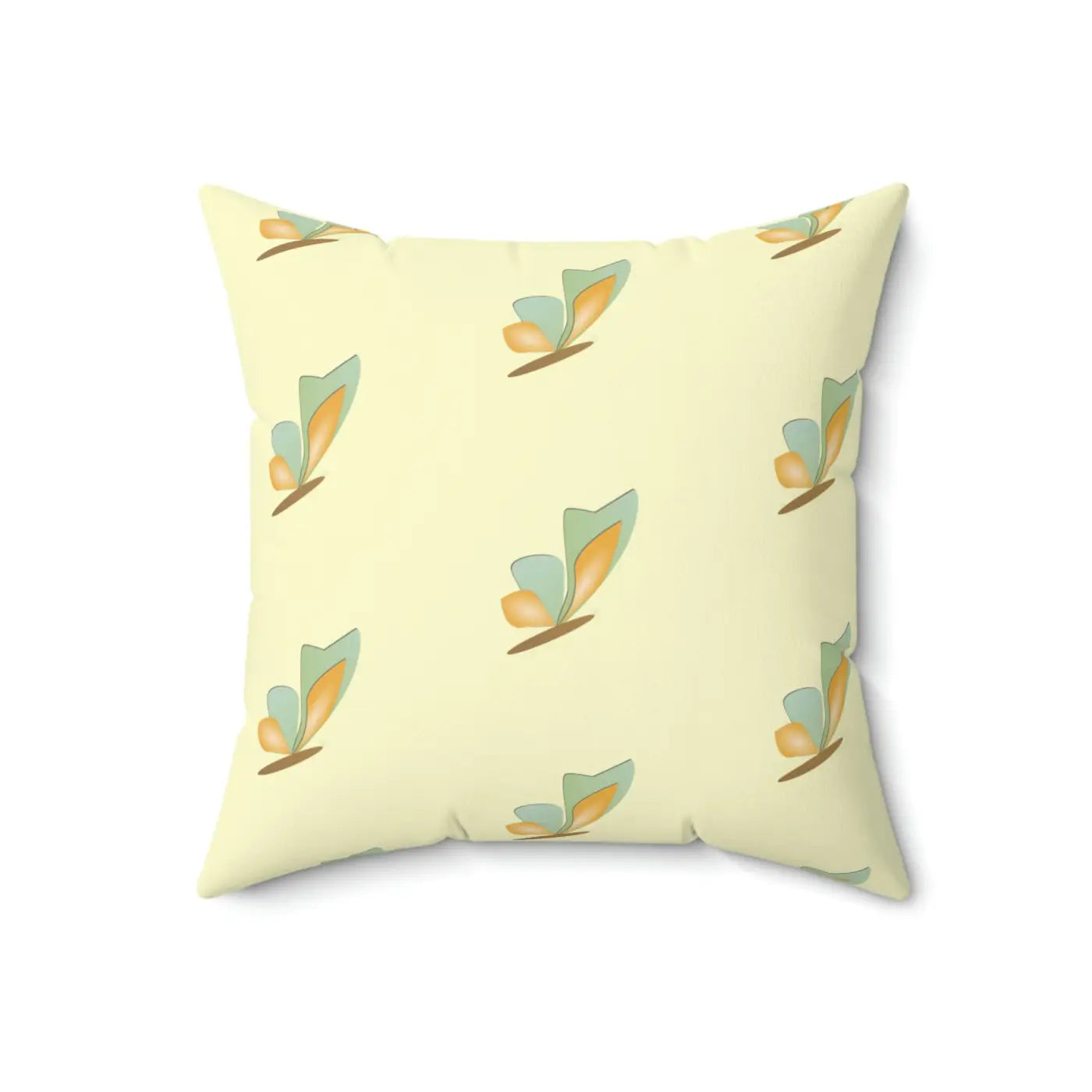 Butterflies Spun Polyester Throw Pillow - Home Decor - DipaliZ