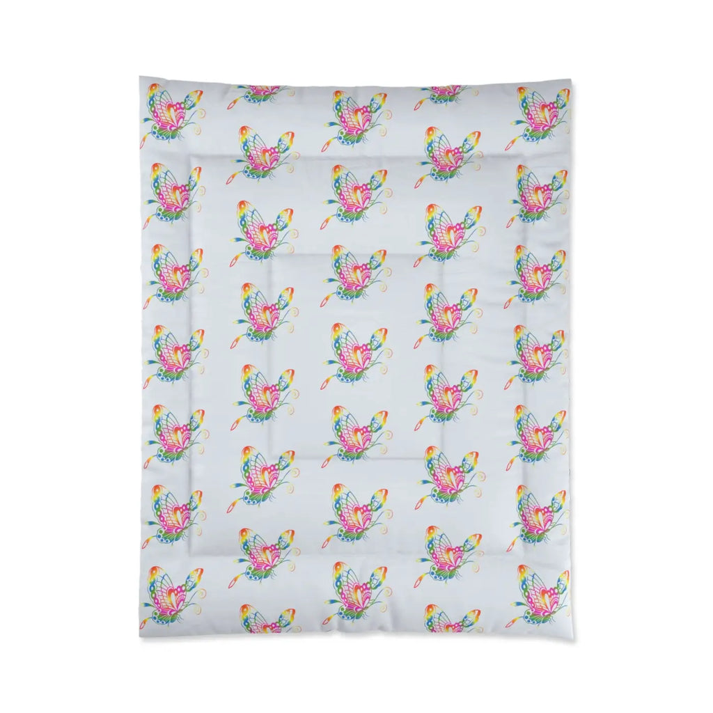 Butterfly Polyester Comforter - Warm and Stylish Bedding - DipaliZ