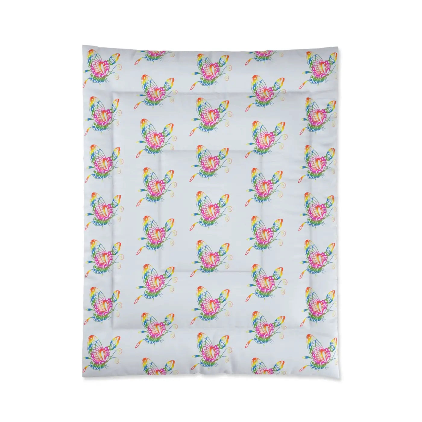 Butterfly Polyester Comforter - Warm and Stylish Bedding - DipaliZ
