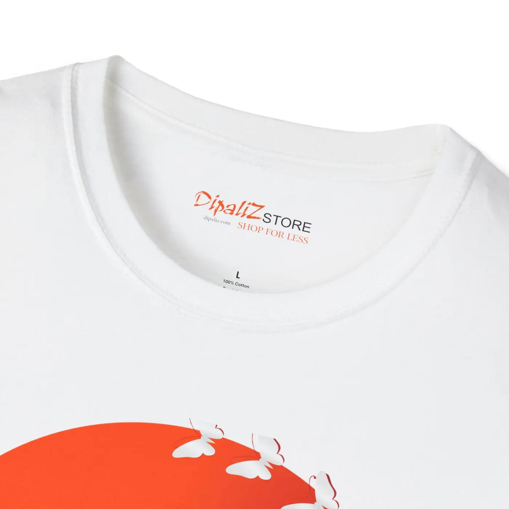 Butterfly T-Shirt - Be The Change Positive Vibes - DipaliZ