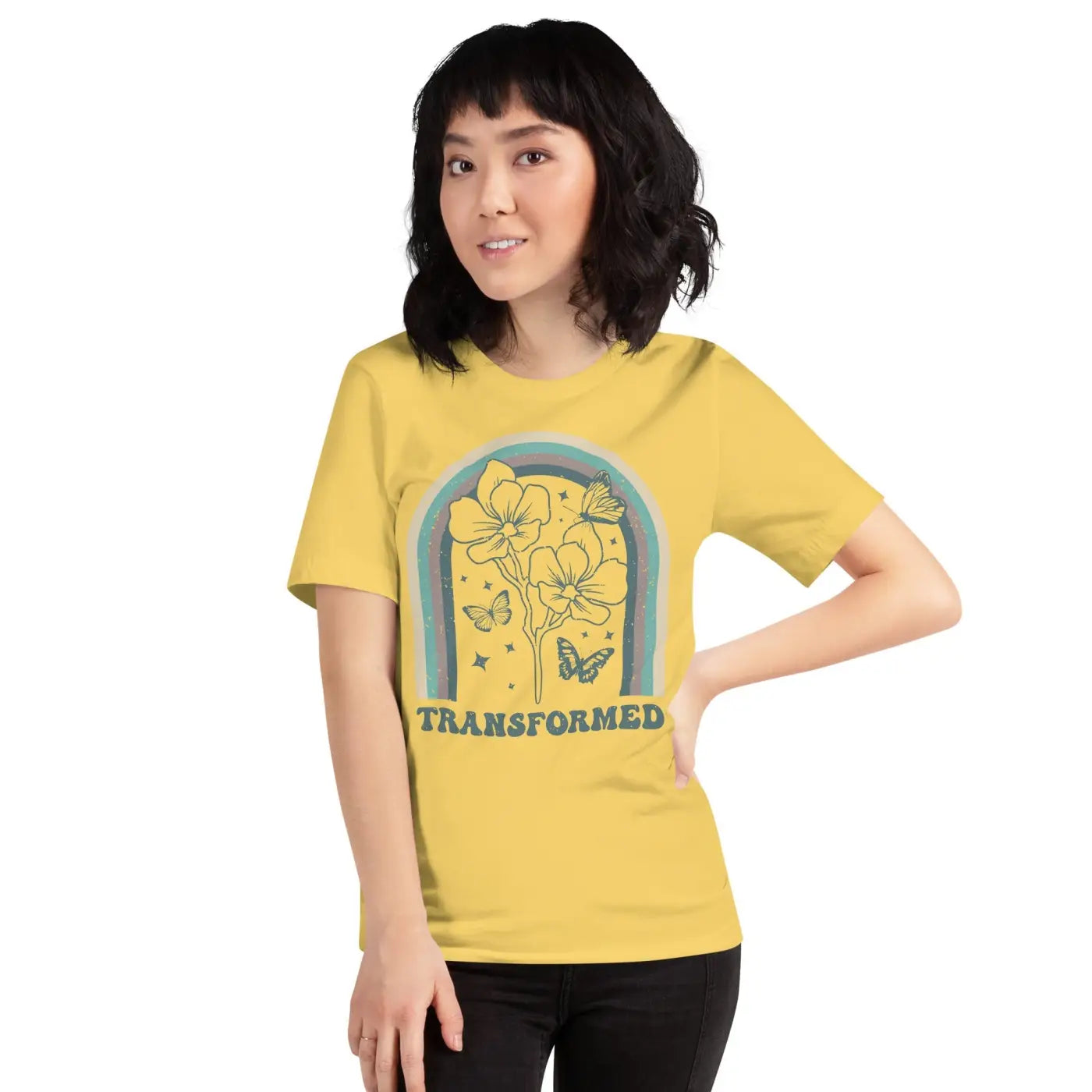 Unisex T Shirt - Sustainable Butterfly Design - DipaliZ