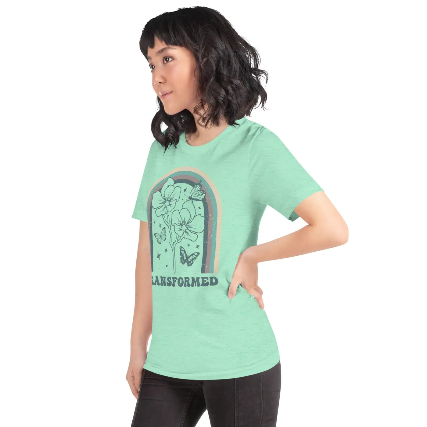 Unisex T Shirt - Sustainable Butterfly Design - DipaliZ
