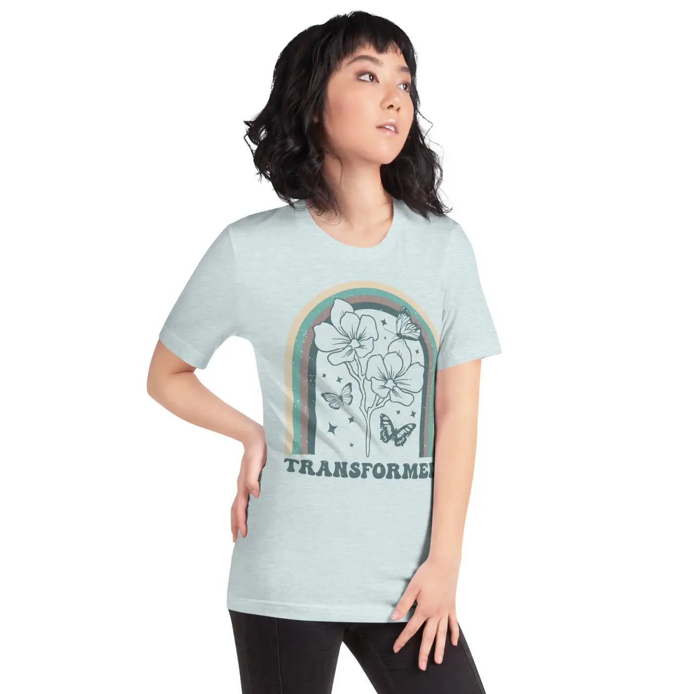 Unisex T Shirt - Sustainable Butterfly Design - DipaliZ