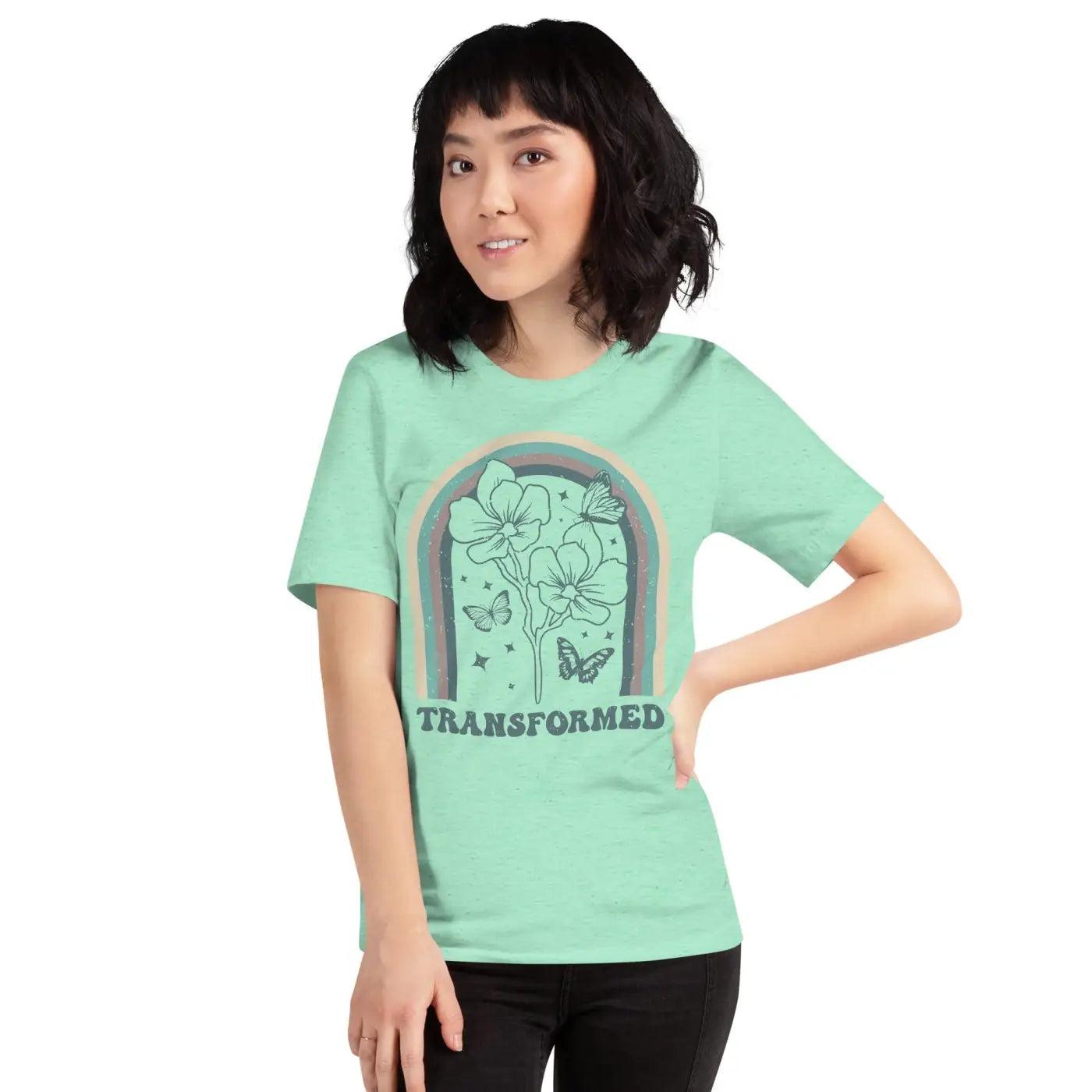 Unisex T Shirt - Sustainable Butterfly Design - DipaliZ