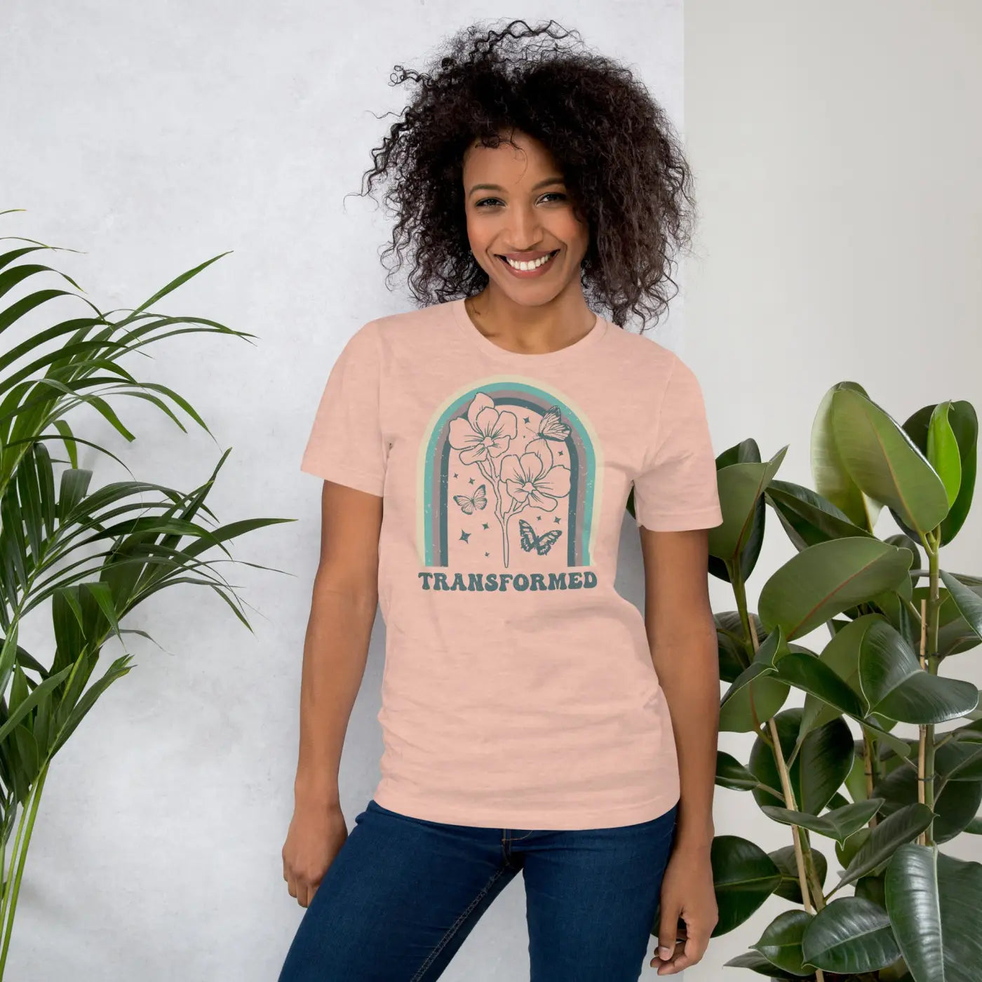 Unisex T Shirt - Sustainable Butterfly Design - DipaliZ