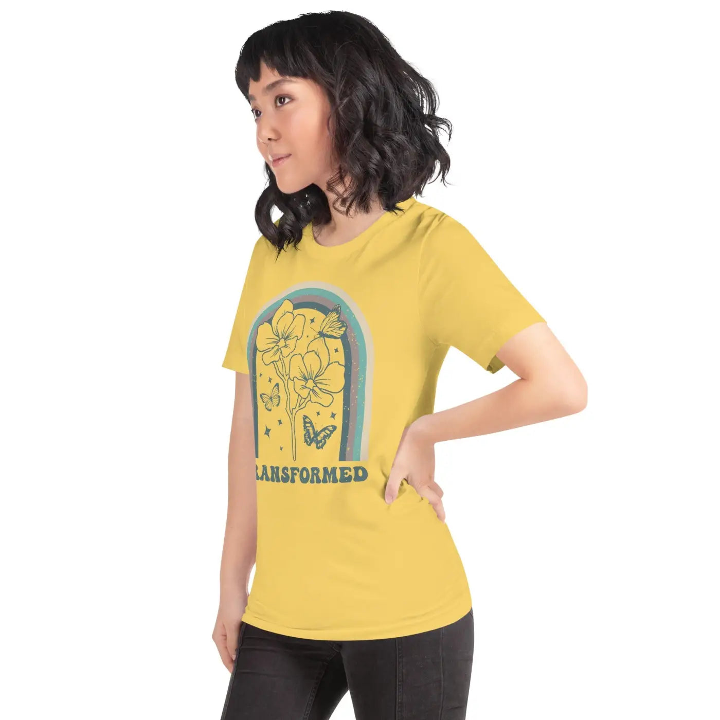 Unisex T Shirt - Sustainable Butterfly Design - DipaliZ