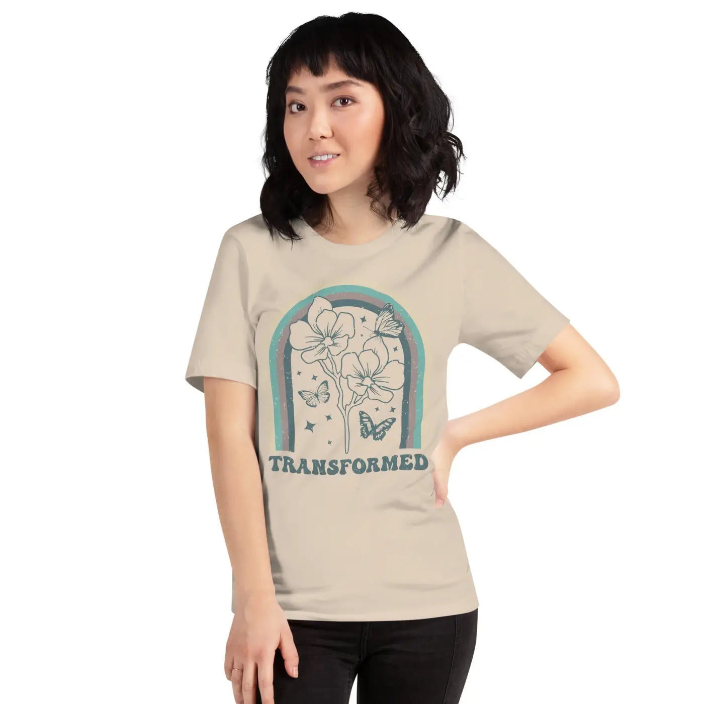 Unisex T Shirt - Sustainable Butterfly Design - DipaliZ