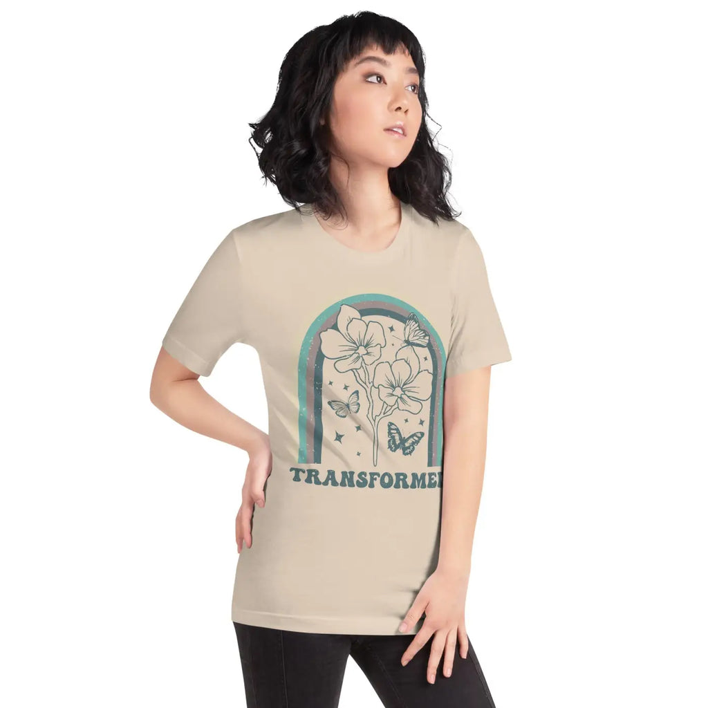 Unisex T Shirt - Sustainable Butterfly Design - DipaliZ