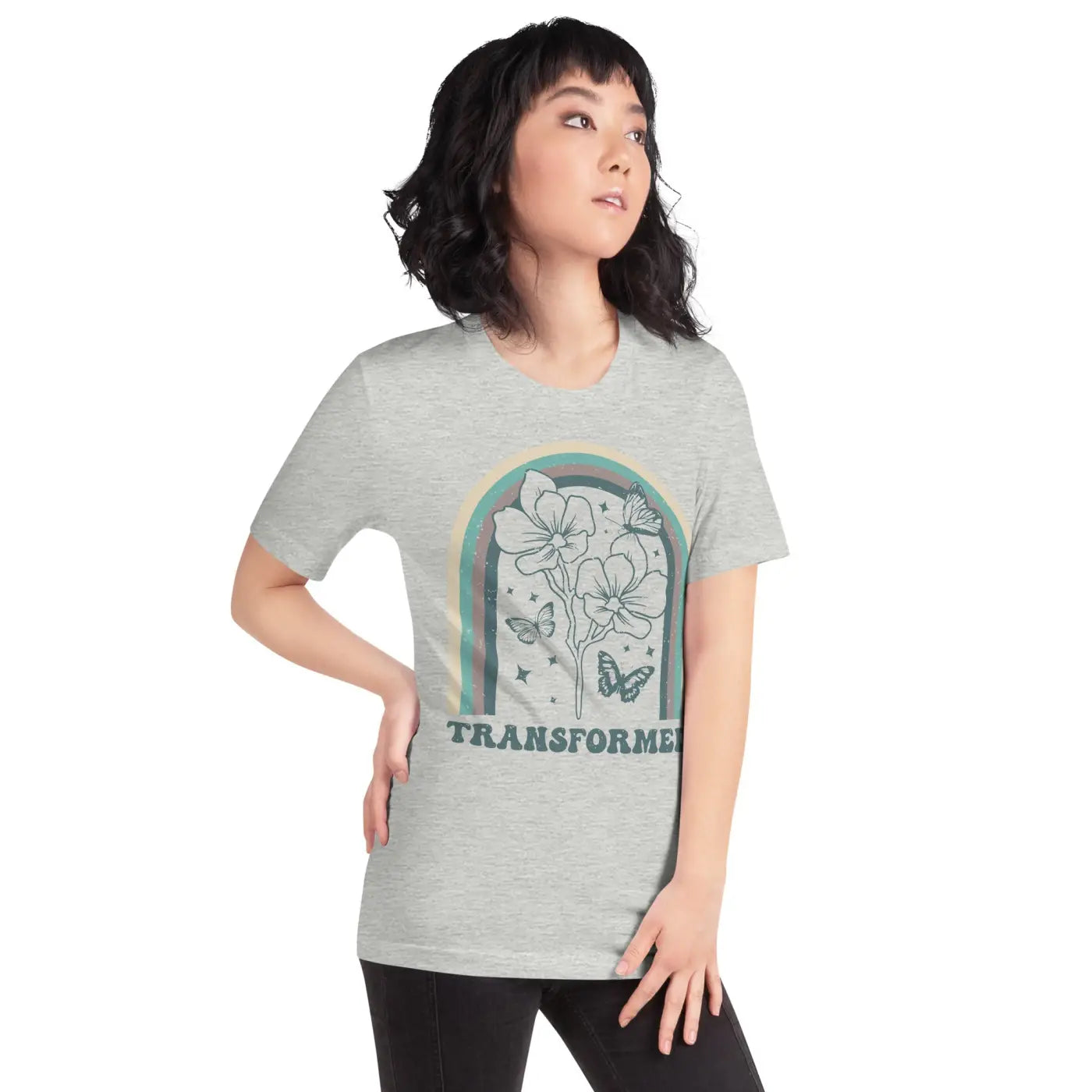 Unisex T Shirt - Sustainable Butterfly Design - DipaliZ