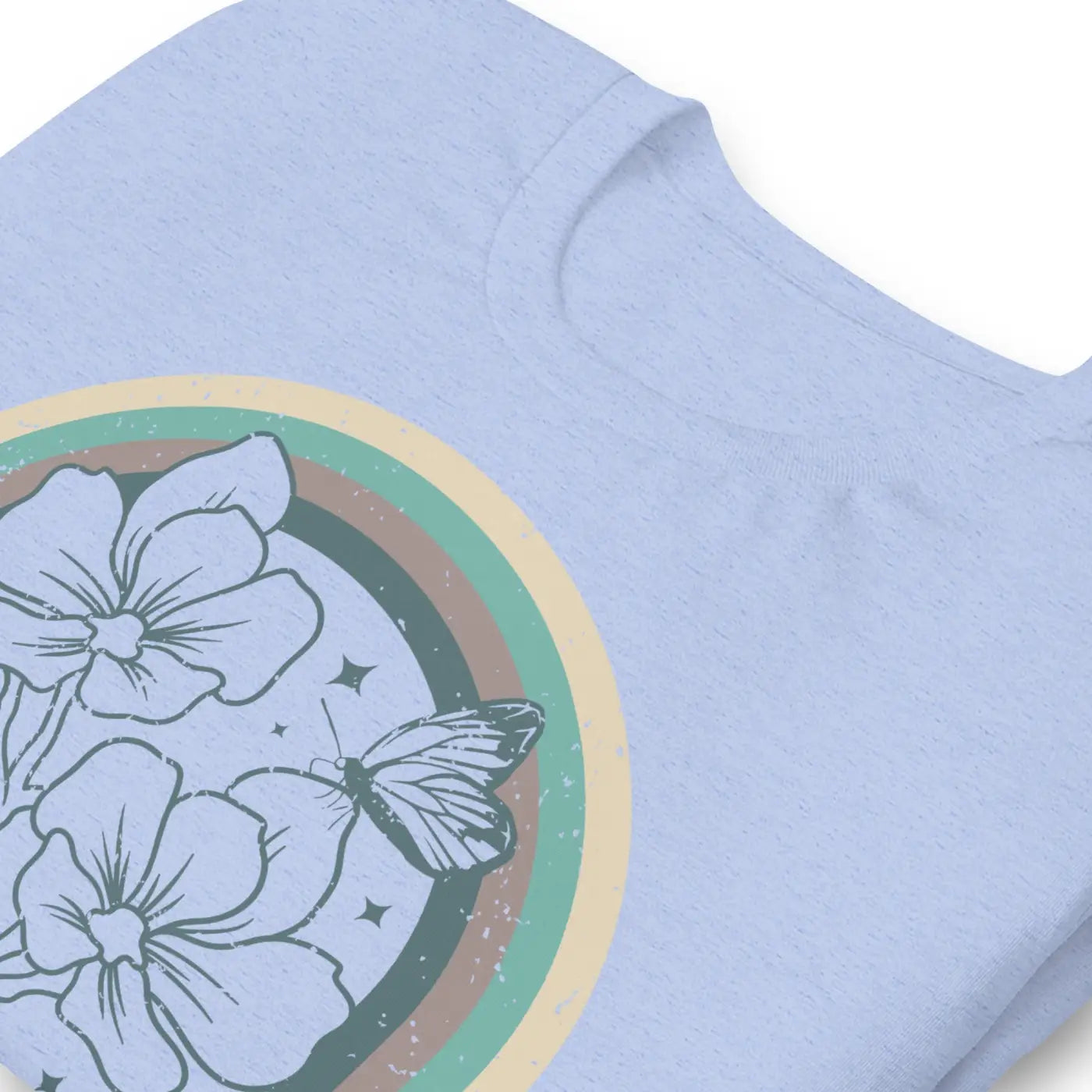 Unisex T Shirt - Sustainable Butterfly Design - DipaliZ