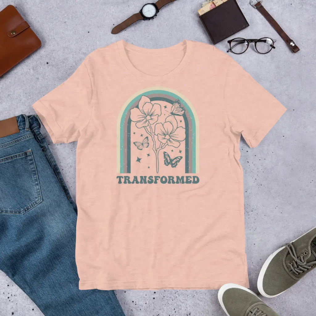 Unisex T Shirt - Sustainable Butterfly Design - DipaliZ