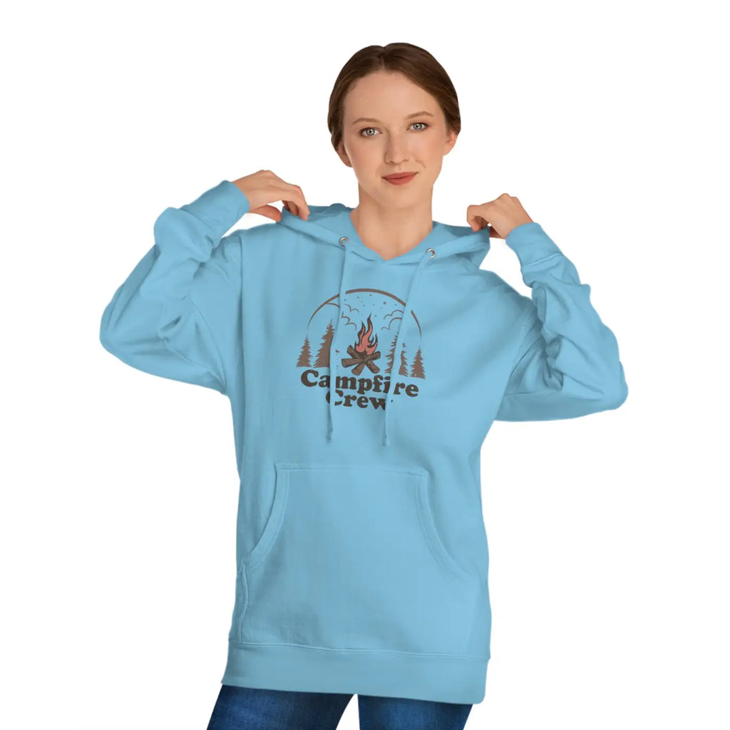 Unisex Hooded Sweatshirt - Campfire Crew Comfort - DipaliZ