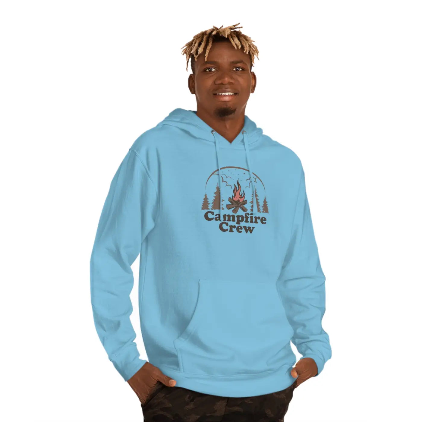 Unisex Hooded Sweatshirt - Campfire Crew Comfort - DipaliZ
