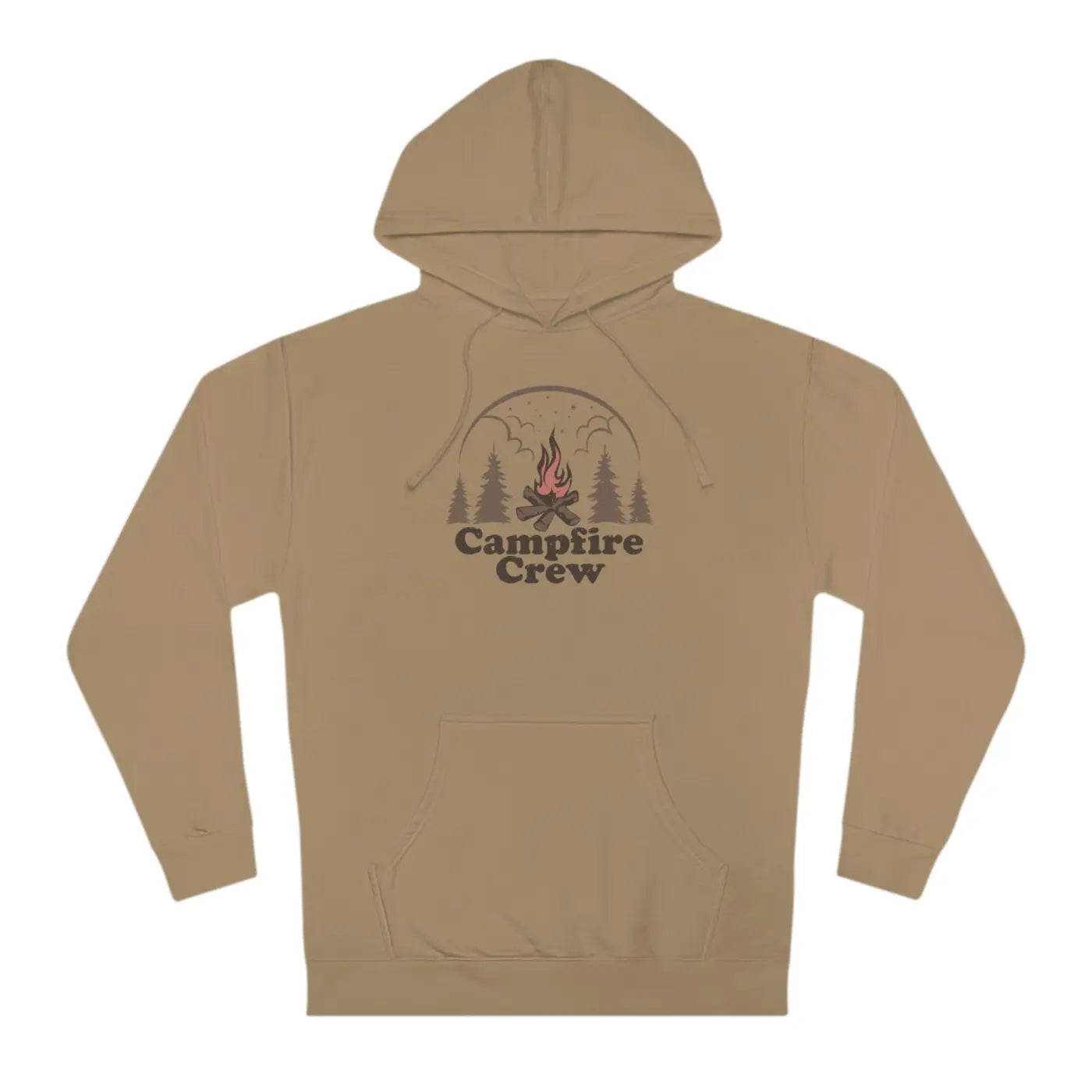 Unisex Hooded Sweatshirt - Campfire Crew Comfort - DipaliZ