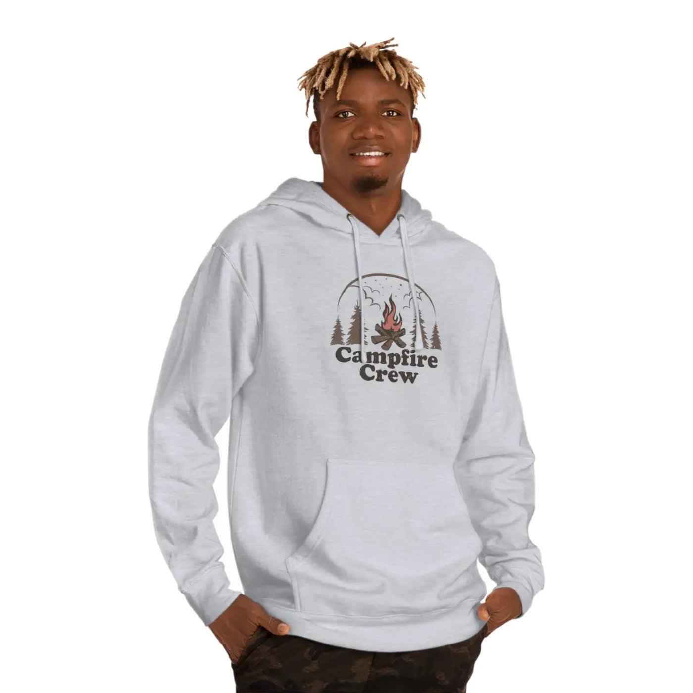 Unisex Hooded Sweatshirt - Campfire Crew Comfort - DipaliZ
