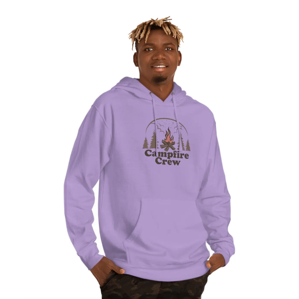 Unisex Hooded Sweatshirt - Campfire Crew Comfort - DipaliZ