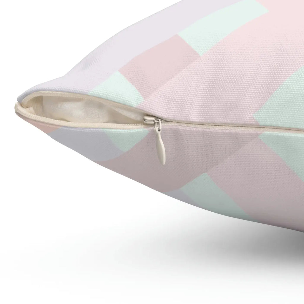 Pastels Polyester Square Pillow - Modern Home Decor - DipaliZ