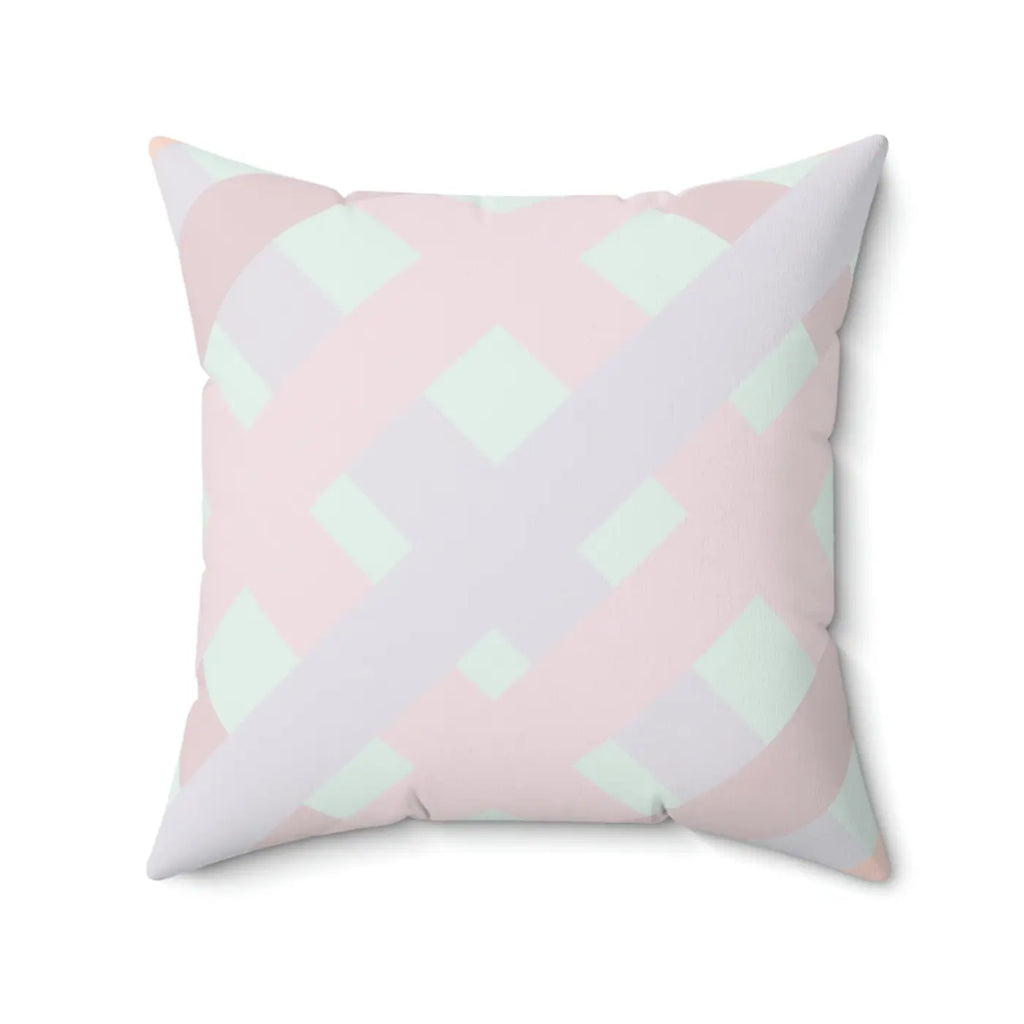 Pastels Polyester Square Pillow - Modern Home Decor - DipaliZ