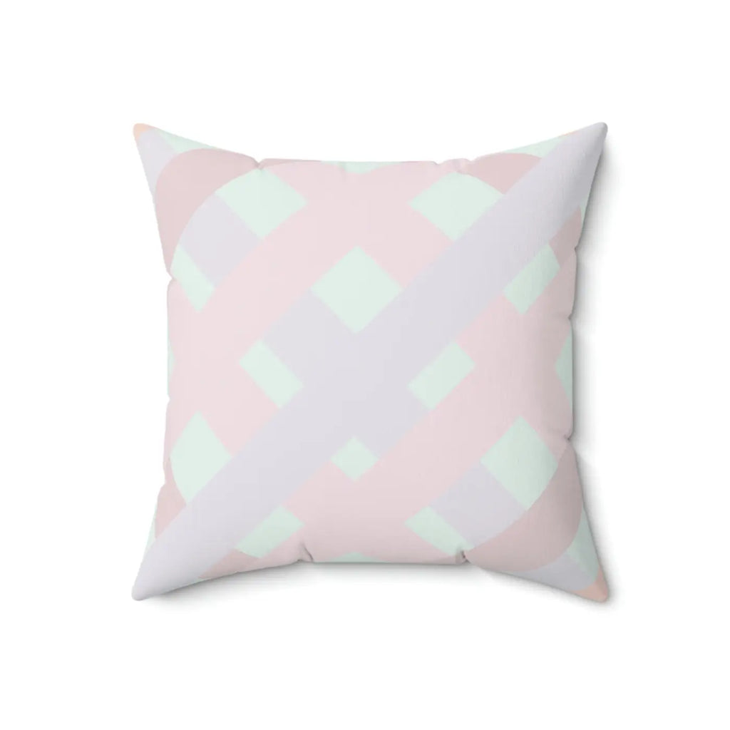 Pastels Polyester Square Pillow - Modern Home Decor - DipaliZ