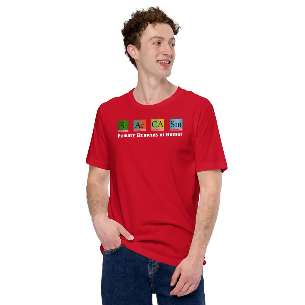 Unisex T Shirt - Sarcasm Funny Chemistry Design - DipaliZ