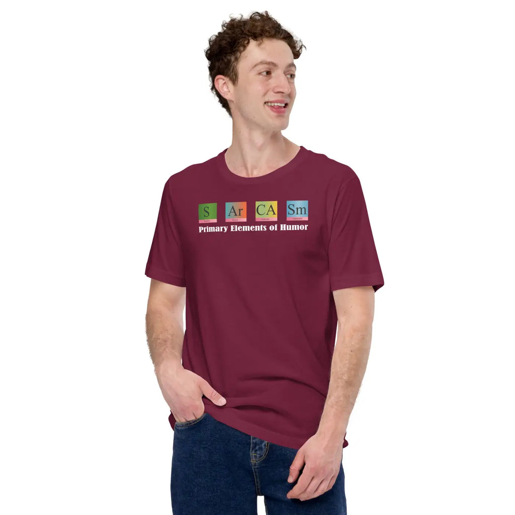 Unisex T Shirt - Sarcasm Funny Chemistry Design - DipaliZ