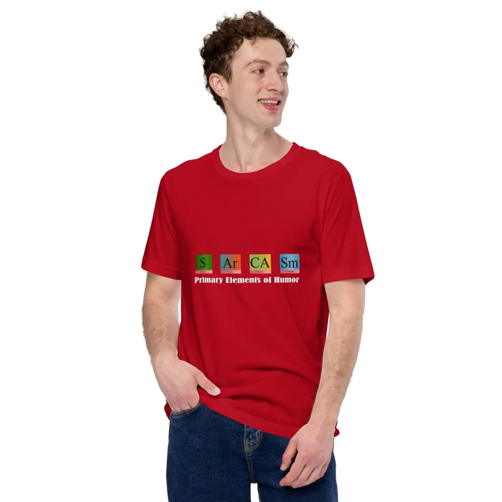 Unisex T Shirt - Sarcasm Funny Chemistry Design - DipaliZ