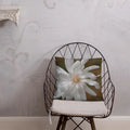 Magnolia Flower Throw Pillow - Insert Included - DipaliZ