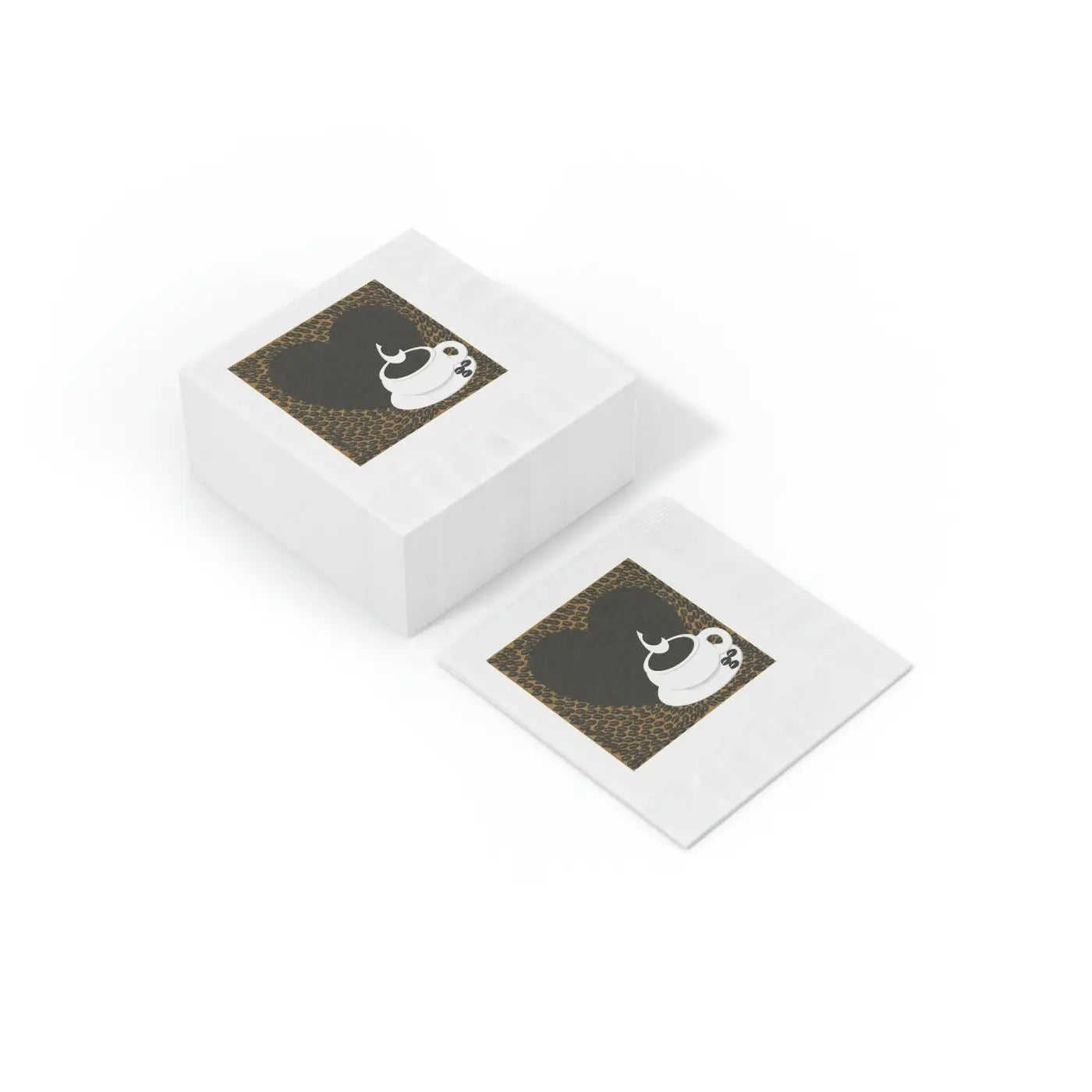 White Coined Napkins - Elegant Party Essential - DipaliZ