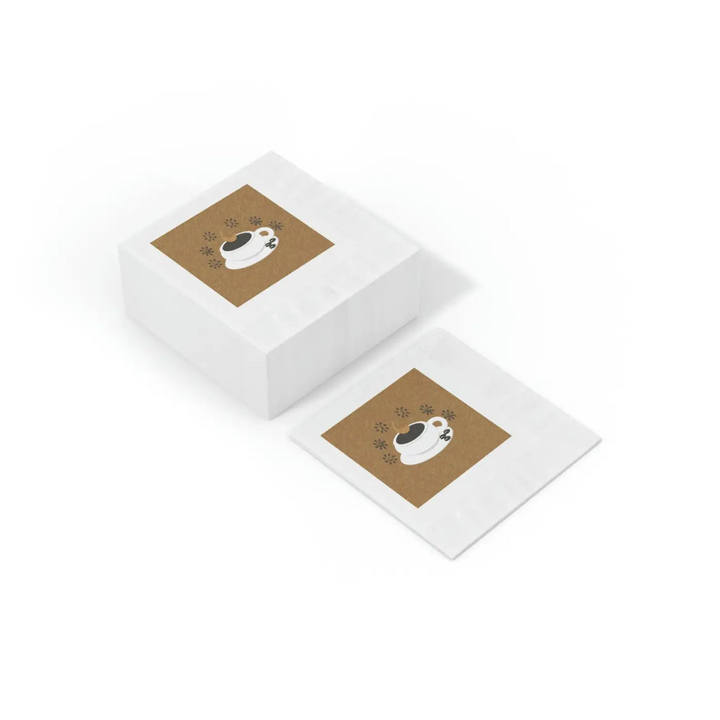 White Coined Napkins - Elegant Table Essentials - DipaliZ