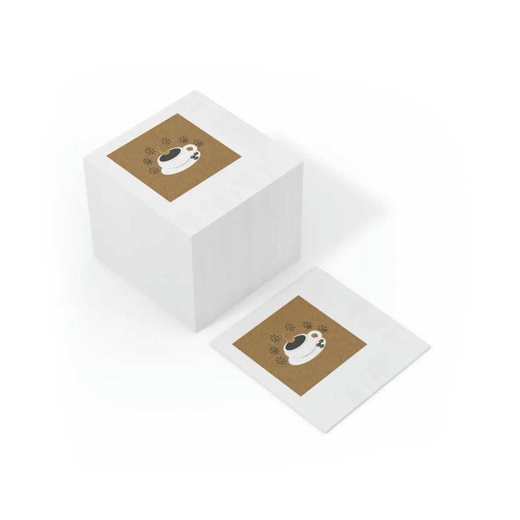 White Coined Napkins - Elegant Table Essentials - DipaliZ