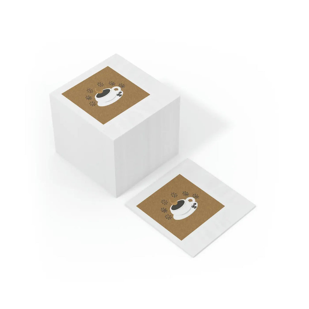 White Coined Napkins - Elegant Table Essentials - DipaliZ