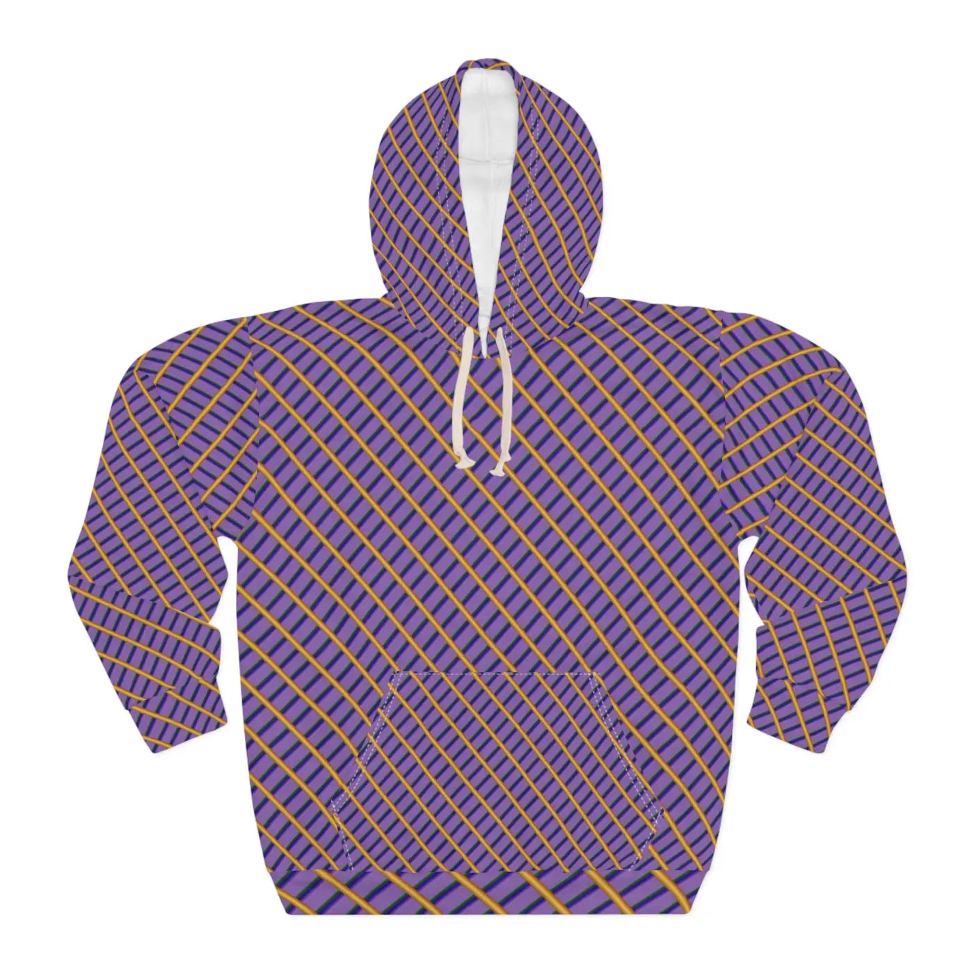 Unisex Pullover Hoodie - Bold Colorful AOP Design - DipaliZ