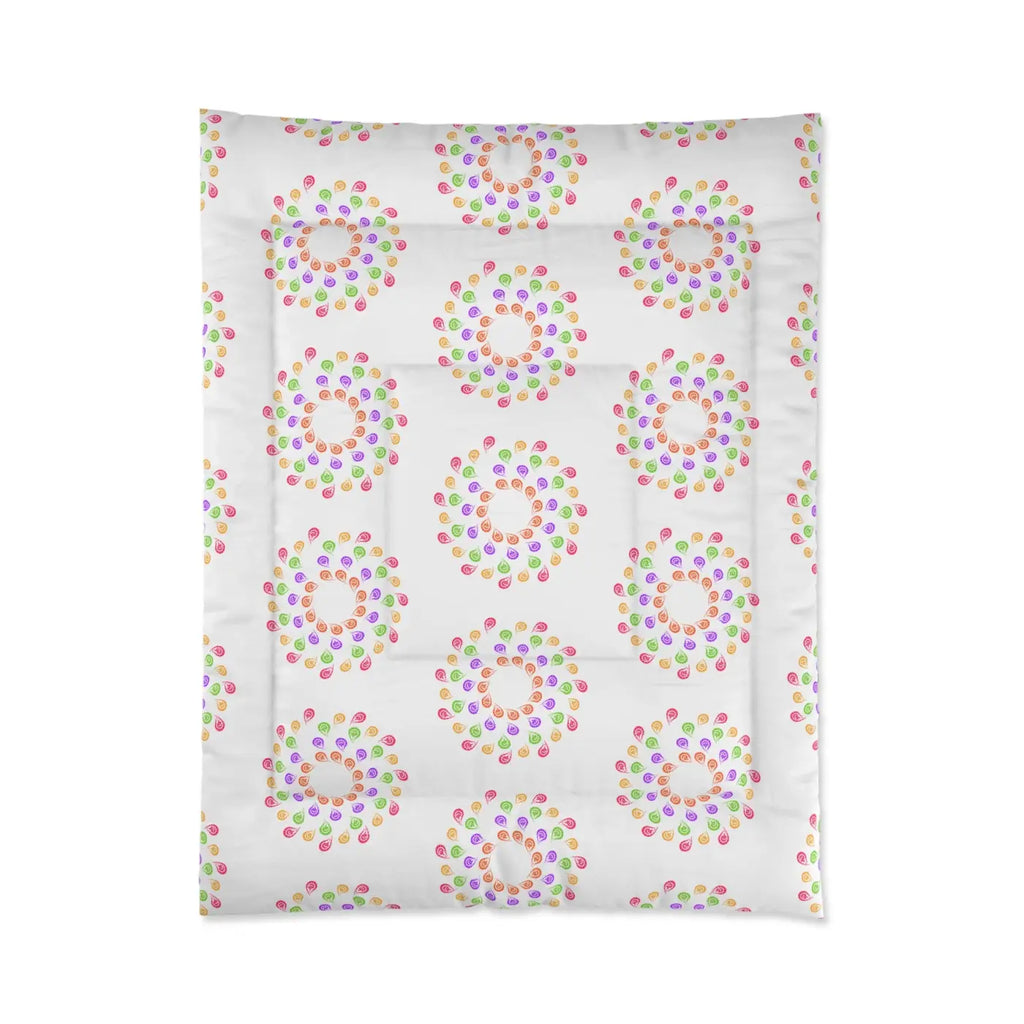 Colorful Abstract Pattern Bedding Set - Bold Design - DipaliZ