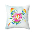 Colorful Butterfly Polyester Square Pillow - Home Decor - DipaliZ