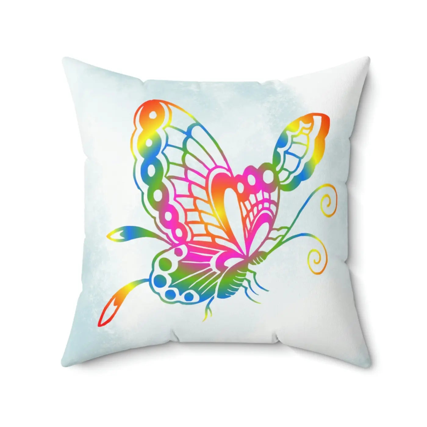 Colorful Butterfly Polyester Square Pillow - Home Decor - DipaliZ