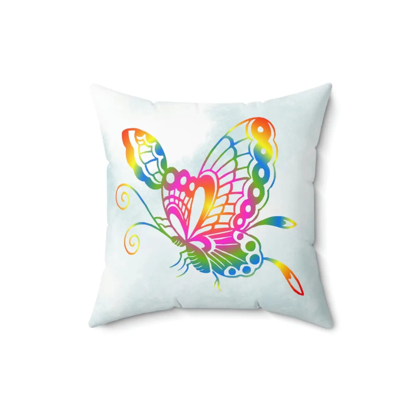 Colorful Butterfly Polyester Square Pillow - Home Decor - DipaliZ