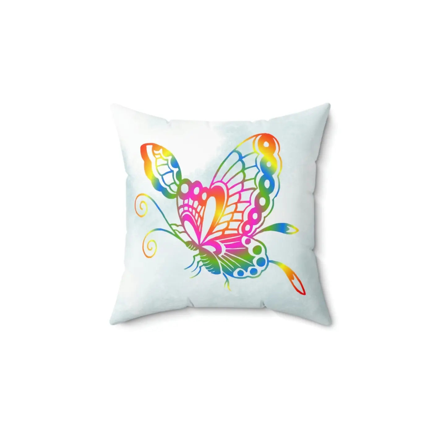 Colorful Butterfly Polyester Square Pillow - Home Decor - DipaliZ