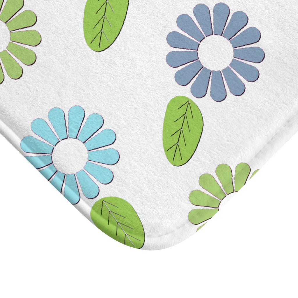 Colorful Flowers Bath Mat - Eco-Friendly Gifts - DipaliZ