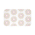 Colorful Geometric Bath Mat - Bold Bathroom Design - DipaliZ