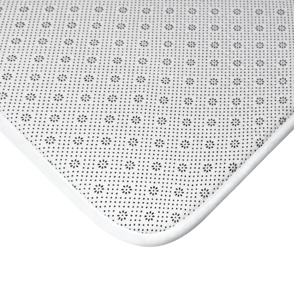 Colorful Geometric Bath Mat - Bold Bathroom Design - DipaliZ