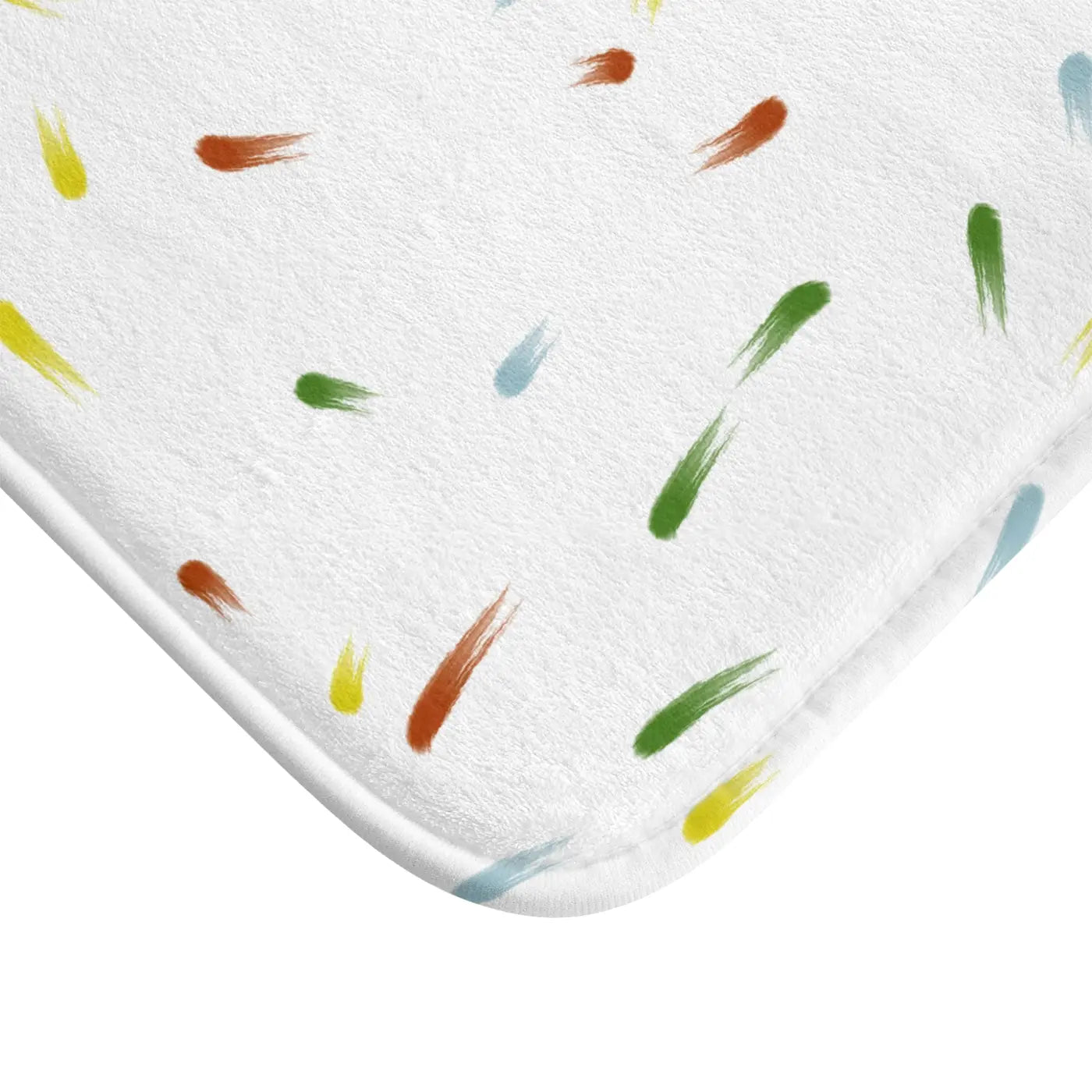 Bath Mat - Abstract Confetti Non-Slip Design - DipaliZ