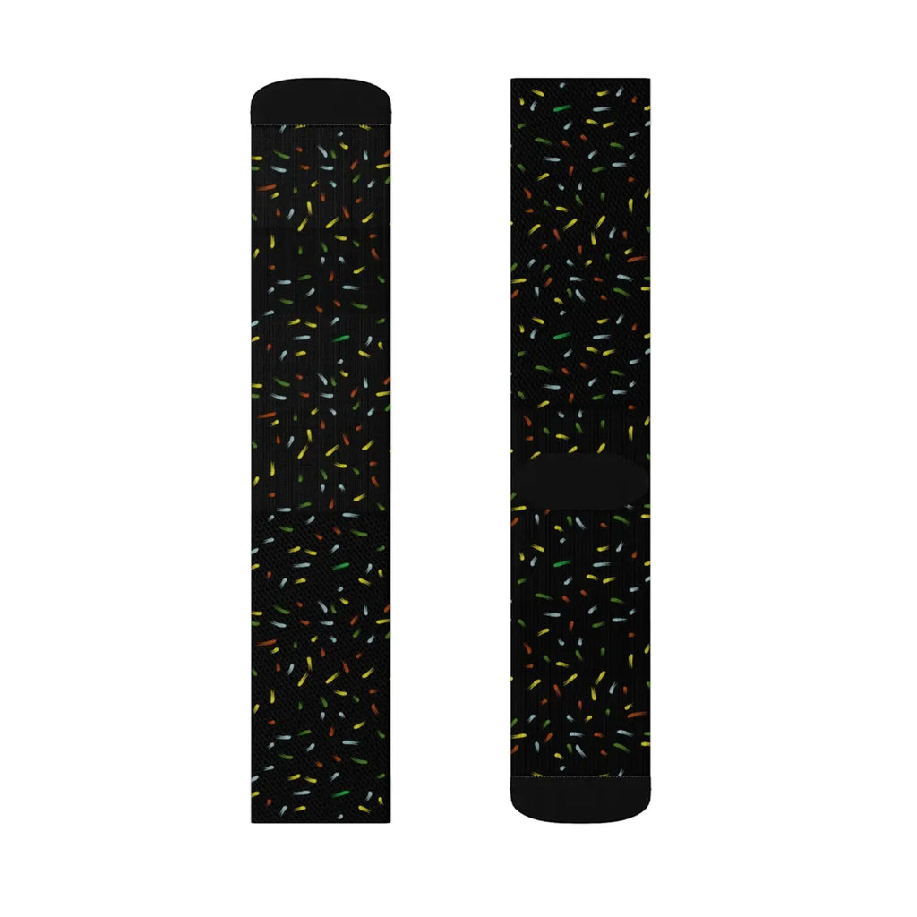 Confetti Sublimation Socks - Polyester Comfort Style - DipaliZ
