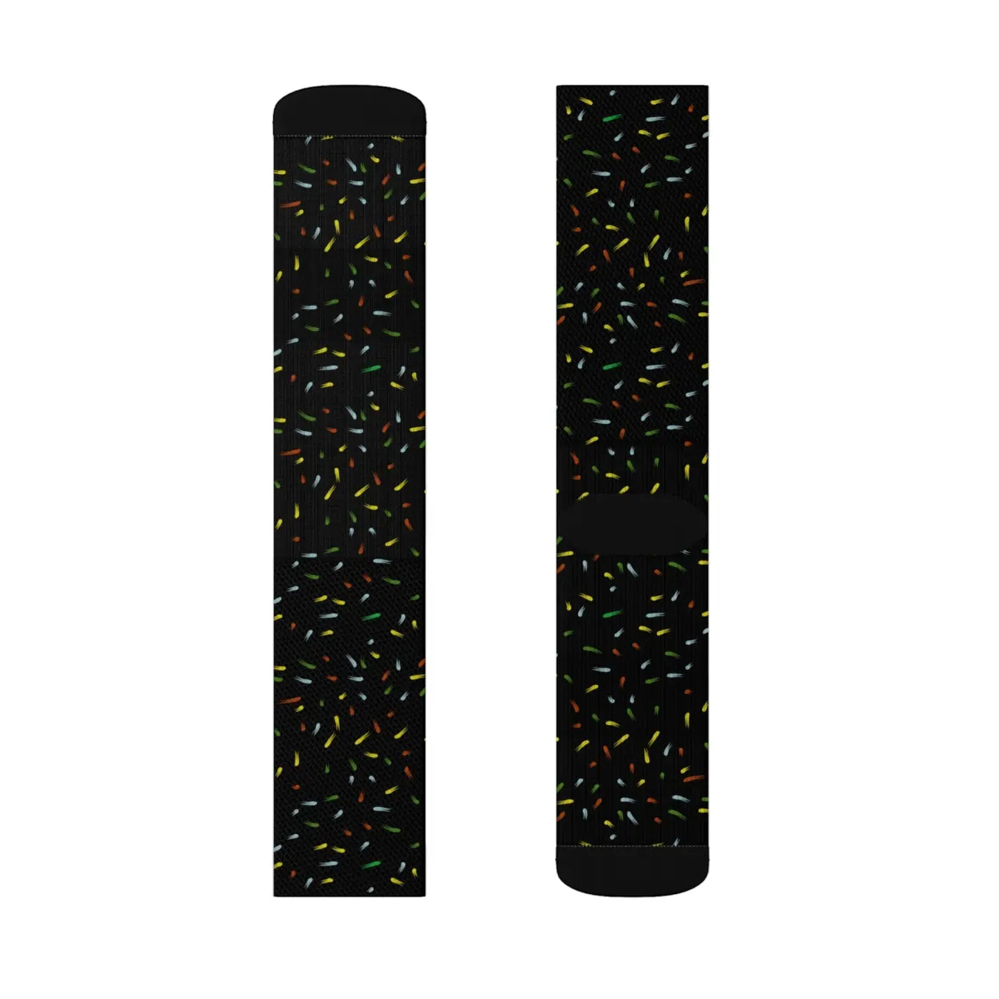 Confetti Sublimation Socks - Polyester Comfort Style - DipaliZ