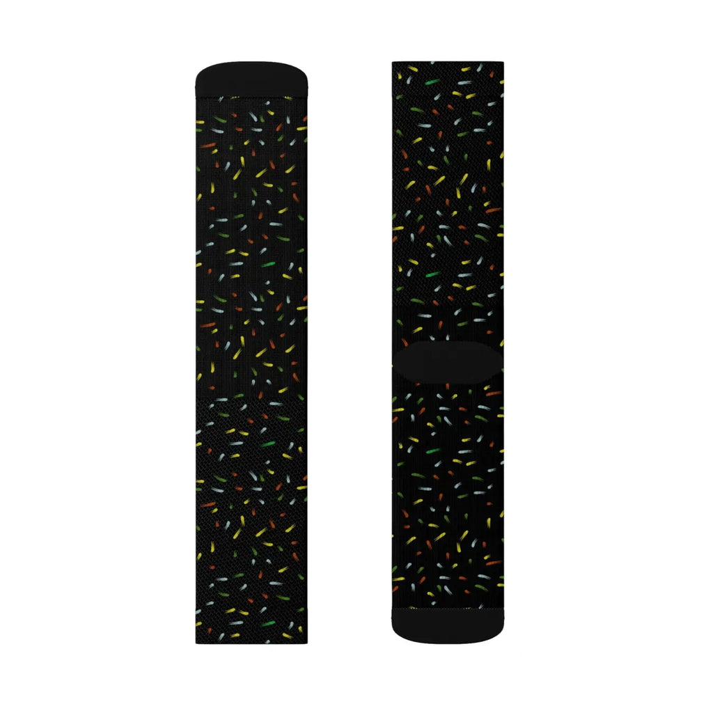 Confetti Sublimation Socks - Polyester Comfort Style - DipaliZ