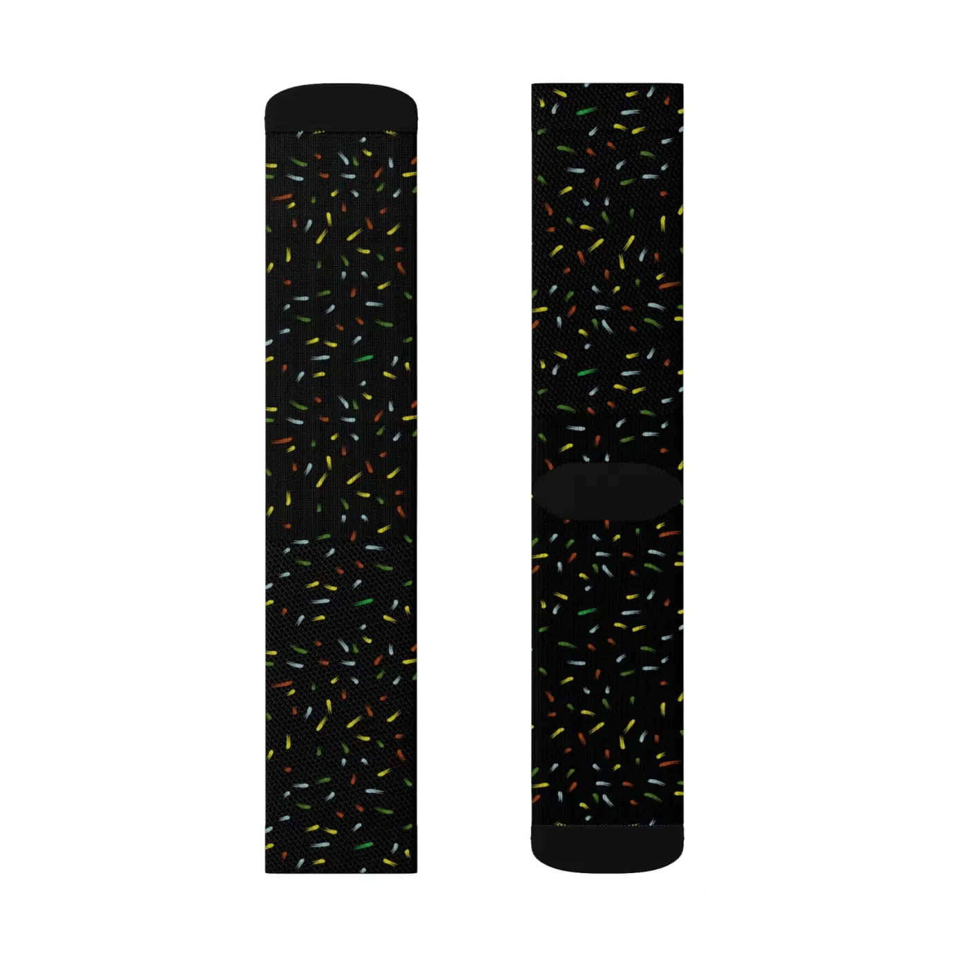 Confetti Sublimation Socks - Polyester Comfort Style - DipaliZ