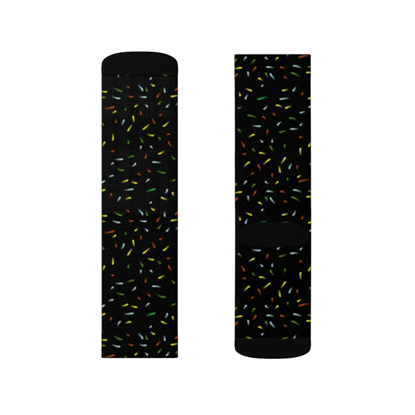 Confetti Sublimation Socks - Polyester Comfort Style - DipaliZ