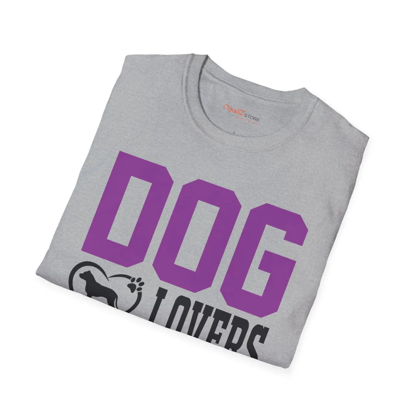 Dog Lovers T-Shirt - Eco-Friendly Gift for Pet Fans - DipaliZ